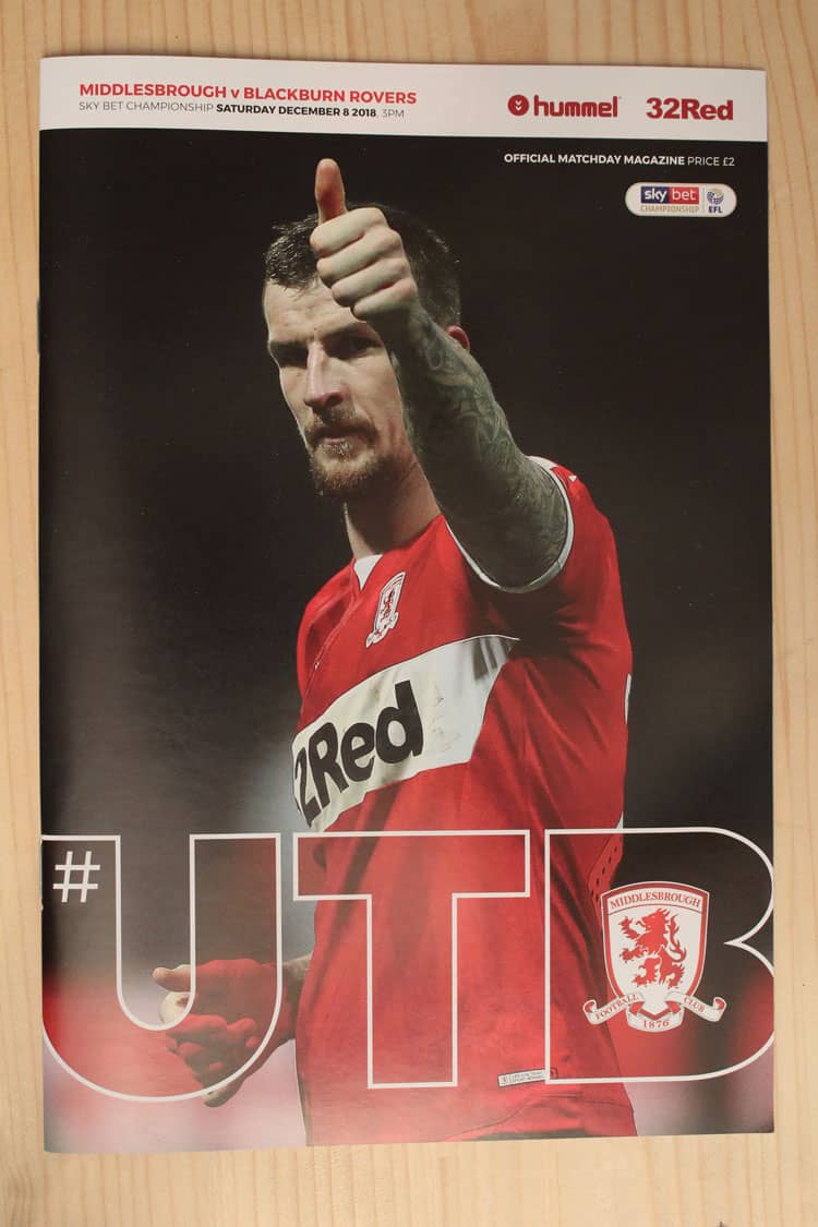 Middlesbrough FC v Blackburn Rovers FC